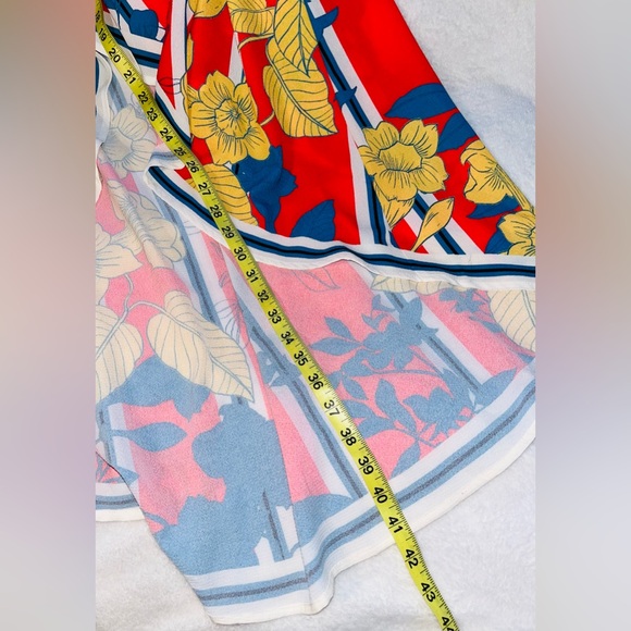 Flying Tomato Tropical Ruffle Wrap Skirt sz S NWT - Picture 5 of 6